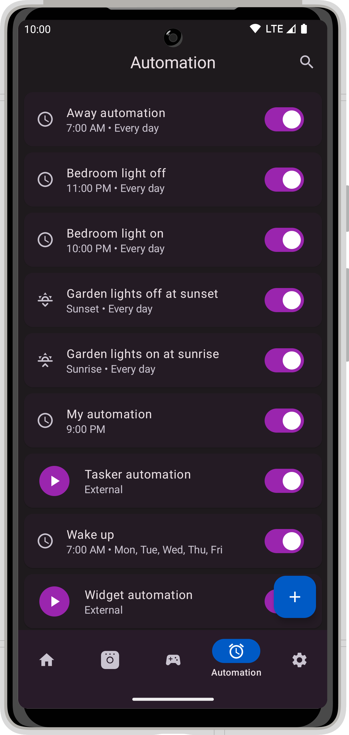 Screenshot of Hue Essentials app